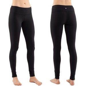 Black Lululemon Leggings size 6